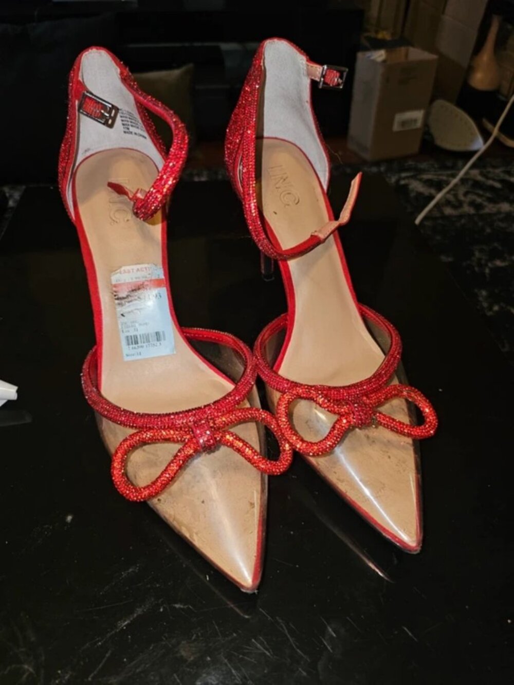Worn twice INC pointed toe pumps size 11